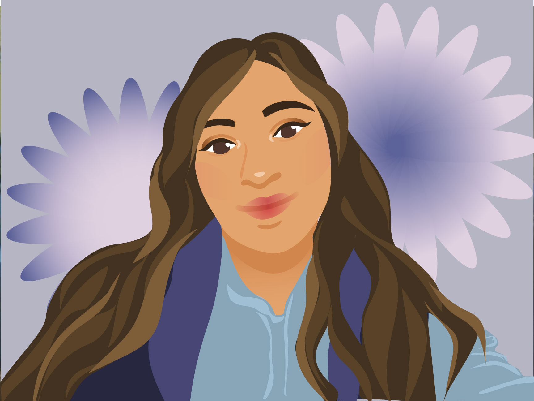 Photograph of me I made in adobe illustrator