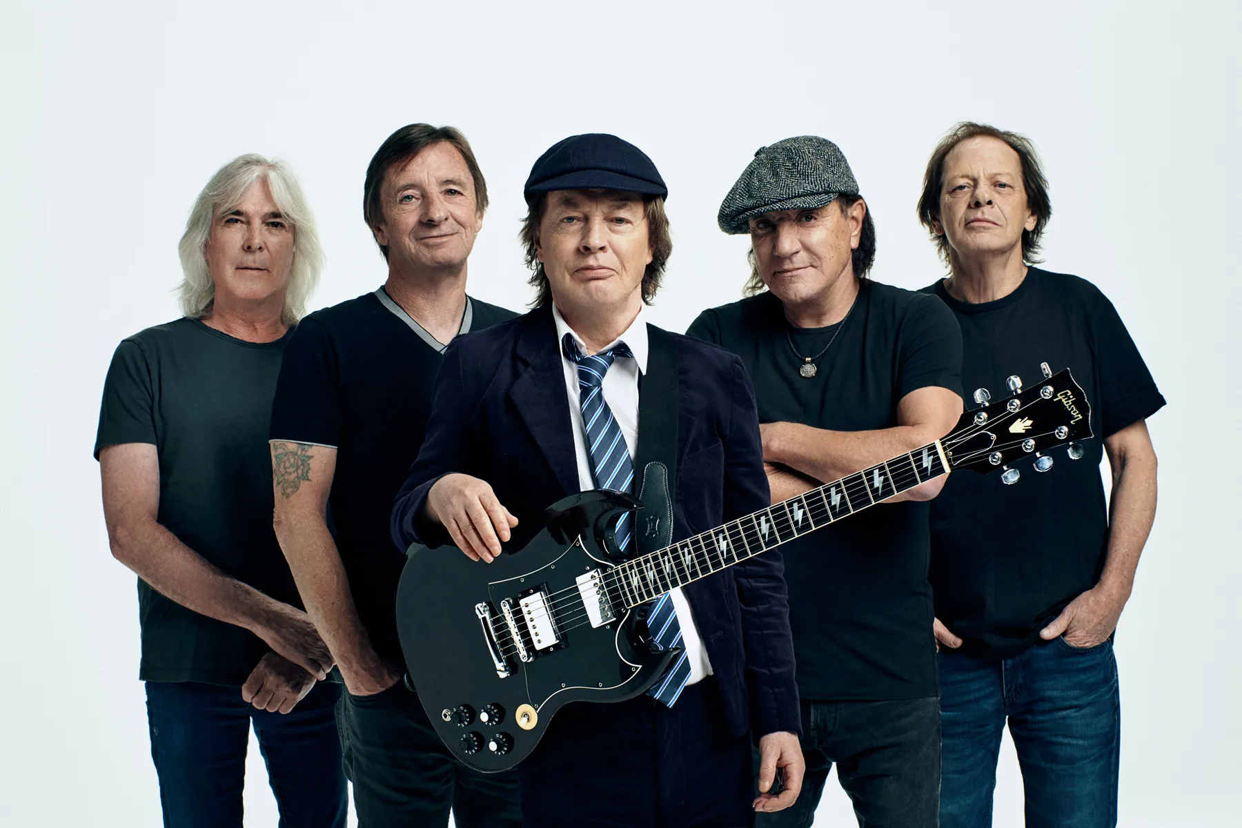 A photo of the band: AC/DC