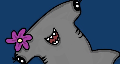 Smooth Hammerhead SharkiIllustration