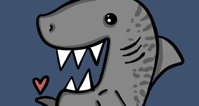 Tiger Shark Illustration