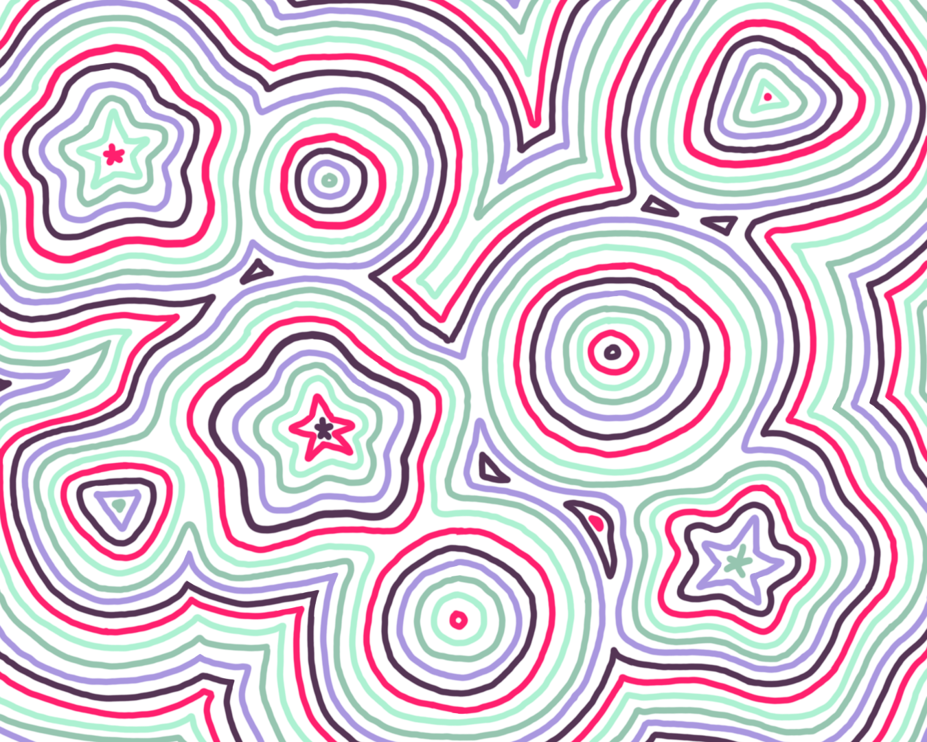 therapuetic shapes and lines