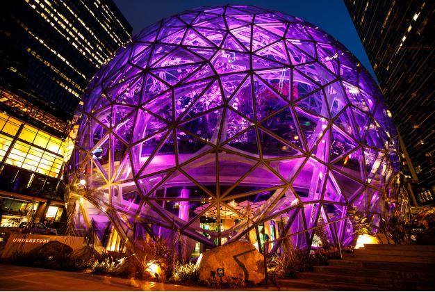 Amazon Sphere Marking Special Olympics