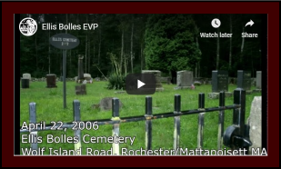 Ellis Bolles Cemetery EVP Button