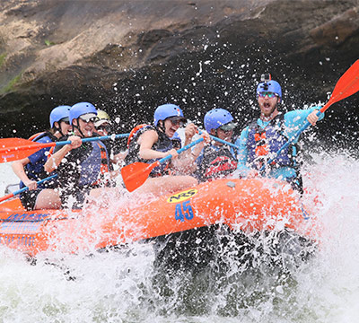 rafting