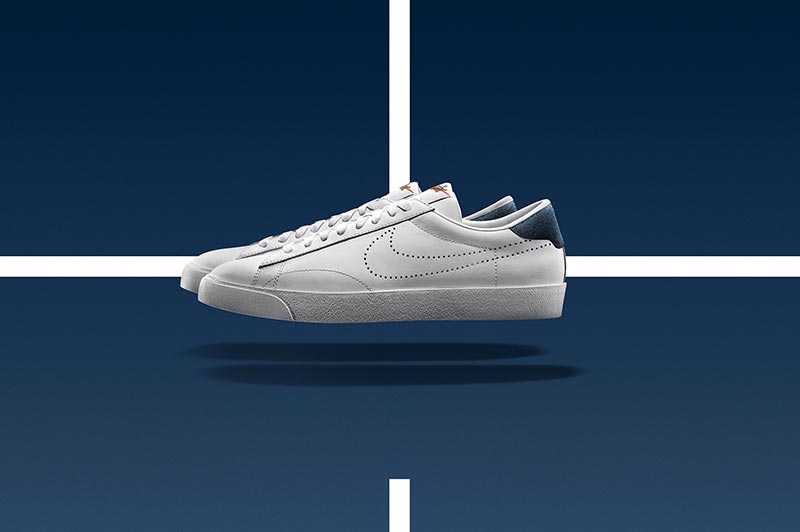 Photograph of the Nike Blazer Low.