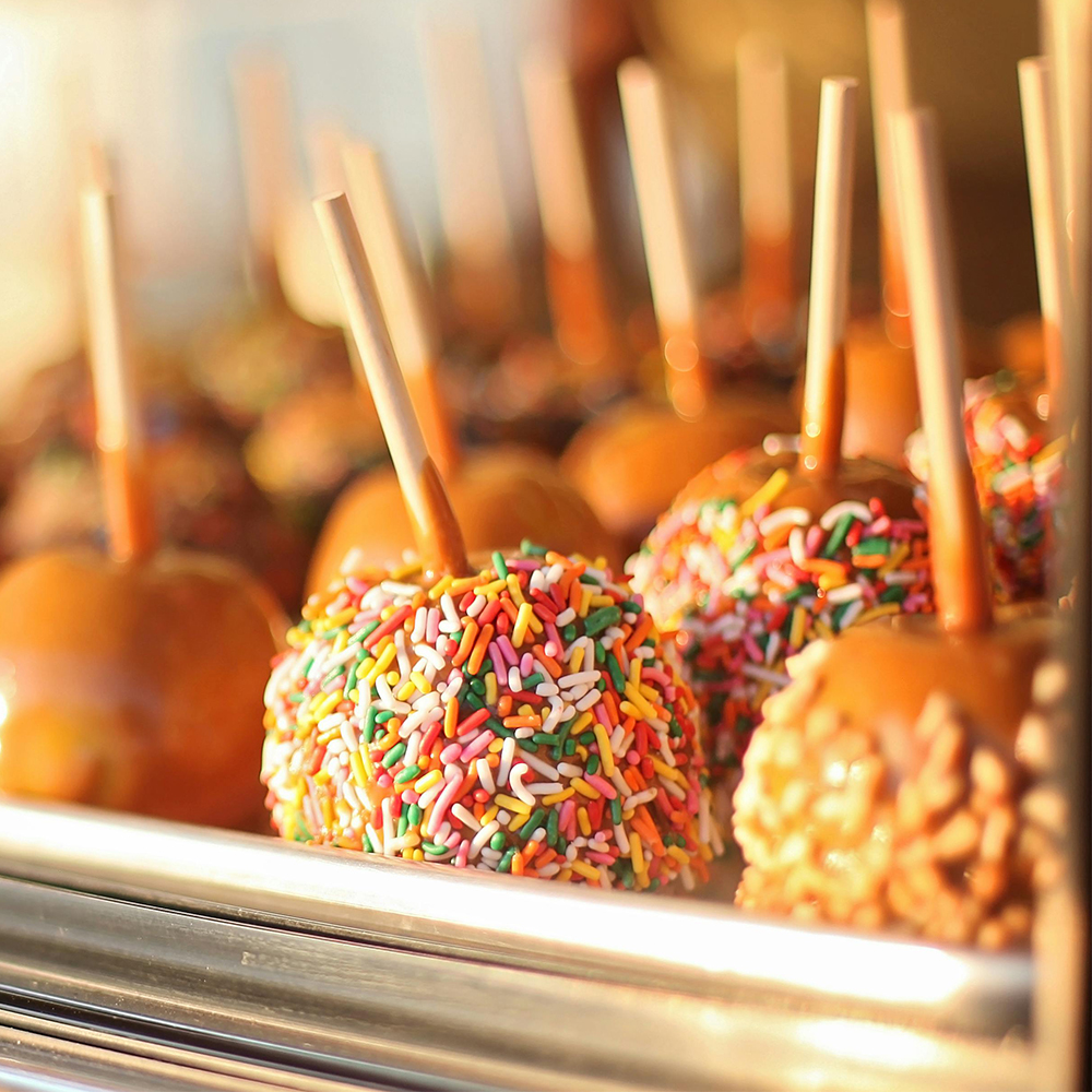 caramel apples