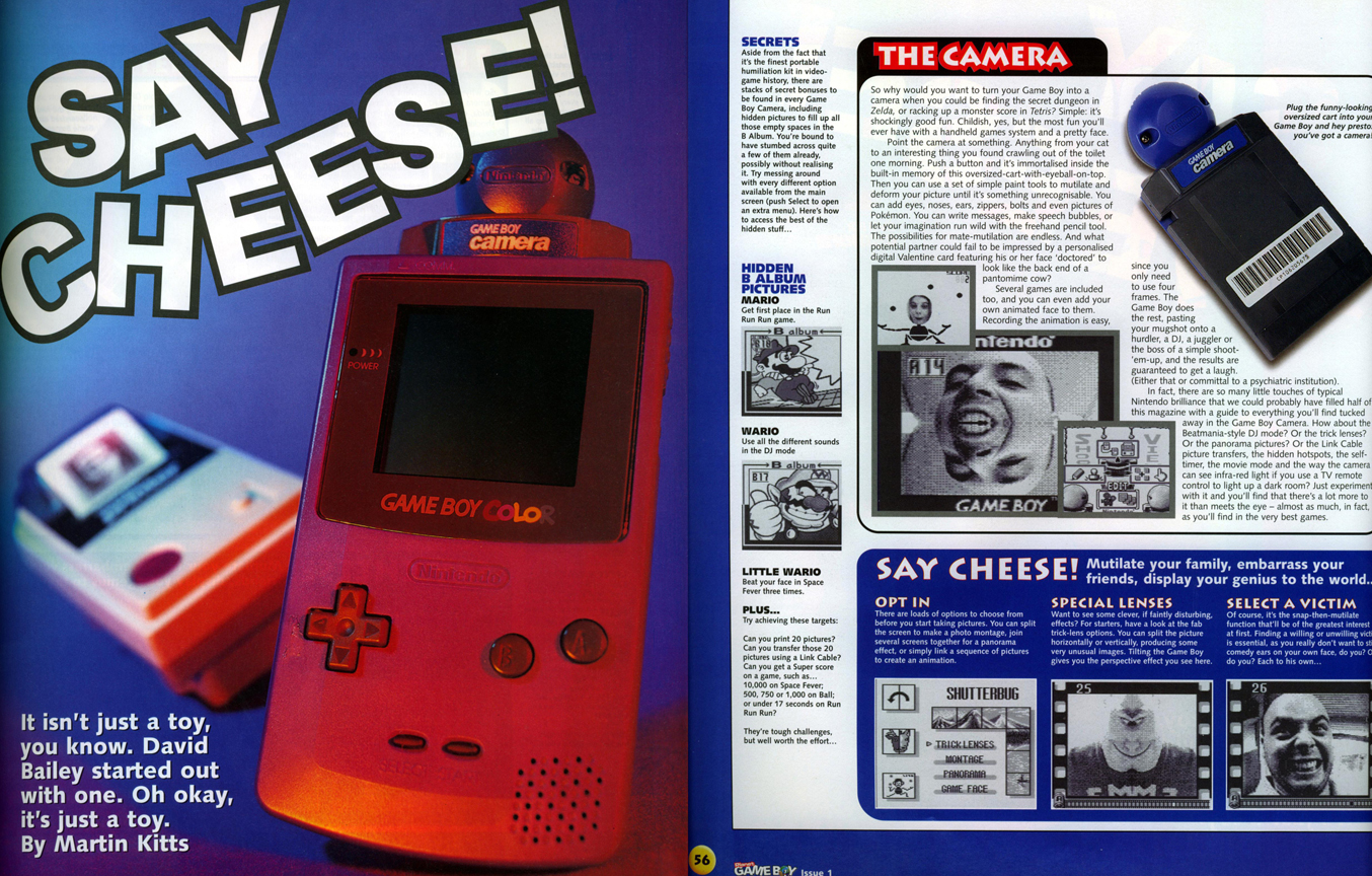 Gameboy Camera Ad