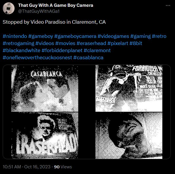 Gameboy Camera Portraits