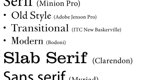 typefaces