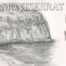 Montserrat Currency concept